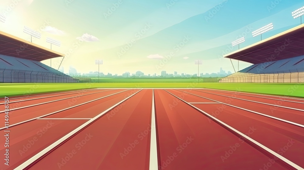 Where Champions Are Made: A Panoramic View of the Vibrant Stadium Where Champions Are Made: A Panoramic View of the Vibrant Stadium