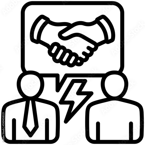 Conflict Resolution Icon