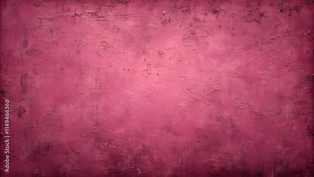 Obraz premium Grunge solid dark pink textured background