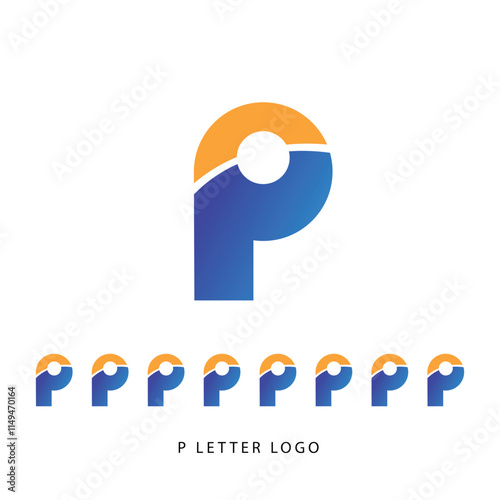 P letter logo
