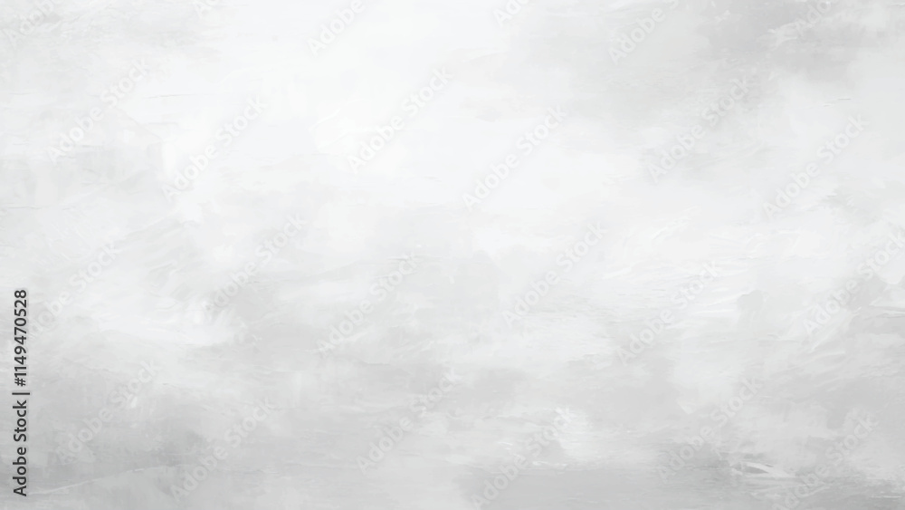 Naklejka premium Silver ink and watercolor textures on white paper background. background, banner, luxury, elegant, abstract, earthy, neutral, marble, watercolor, ivory, invitation, ink, vector.