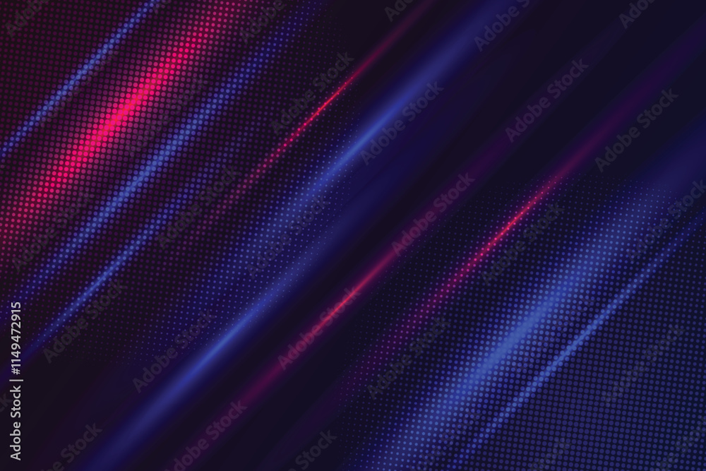 Abstract game background with blue pink light. Suit for esport and gaming competition.