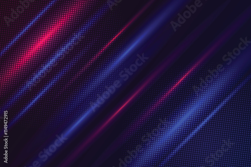 Abstract game background with blue pink light. Suit for esport and gaming competition.