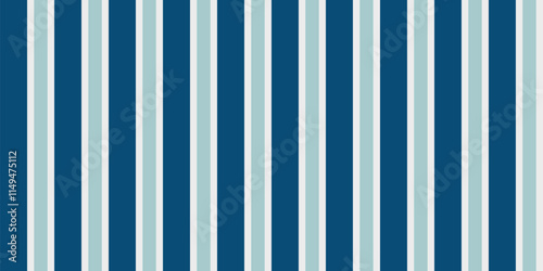 Background with vertical stripes. Nautical stripes with blue combination. Sea vibe stripes pattern seamless. Suitable for digital usage or print paper and textile or fashion