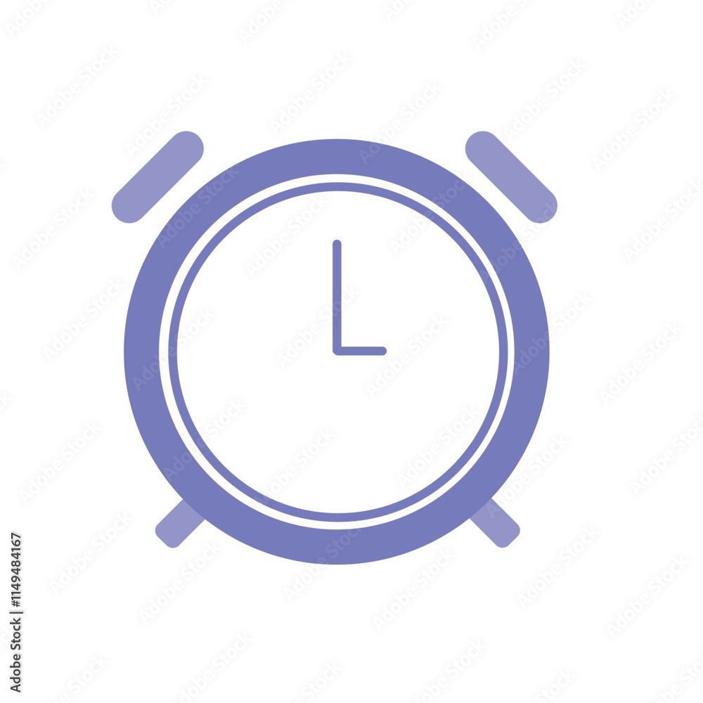 Alarm Clock Icon for Time Awareness and Scheduling Alarm Clock Icon for Time Awareness and Scheduling