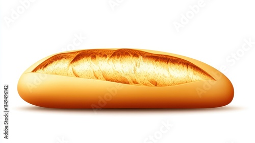 Vector illustration of freshly baked bread, a graphic design for bakery and food enthusiasts