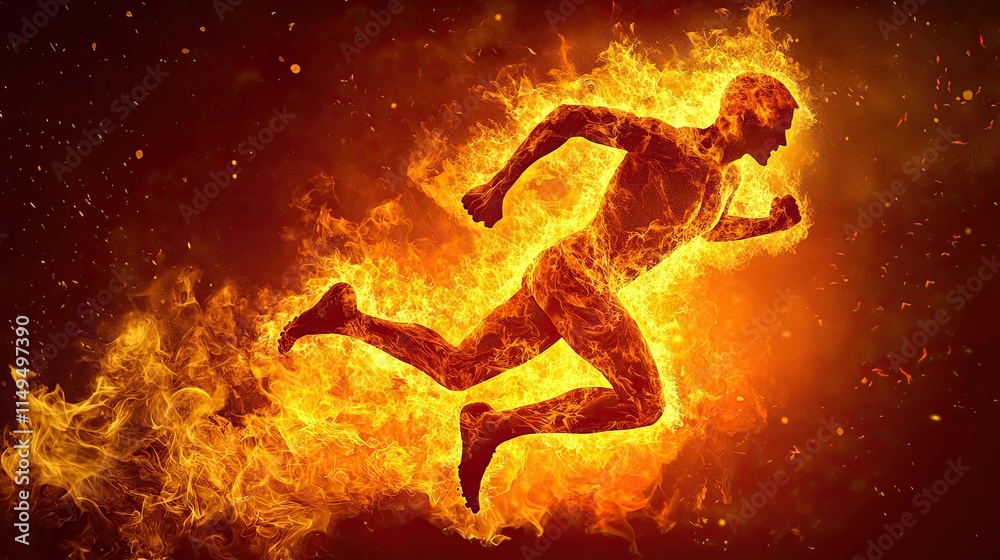 Naklejka premium Breaking Your Personal Best: Proven Methods for Improving Your Marathon Time and Performance