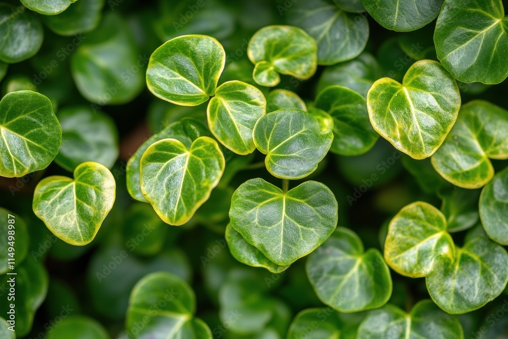 Lush Green Leaves Close-up Lush Green Leaves Close-up