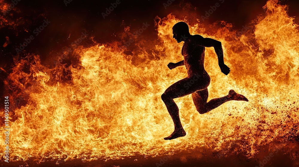 Naklejka premium Breaking Your Personal Best: Proven Methods for Improving Your Marathon Time and Performance