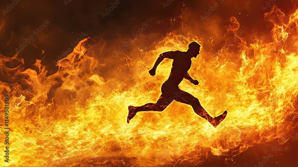 Naklejka premium Breaking Your Personal Best: Proven Methods for Improving Your Marathon Time and Performance