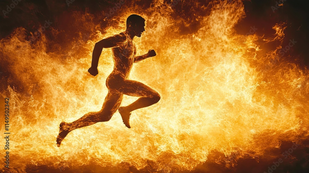 Naklejka premium Breaking Your Personal Best: Proven Methods for Improving Your Marathon Time and Performance