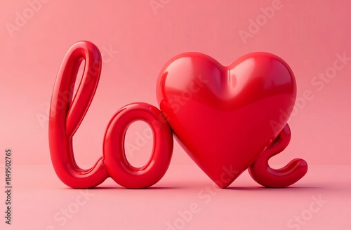 background, love wallpaper with candles and balloons for valentine's day