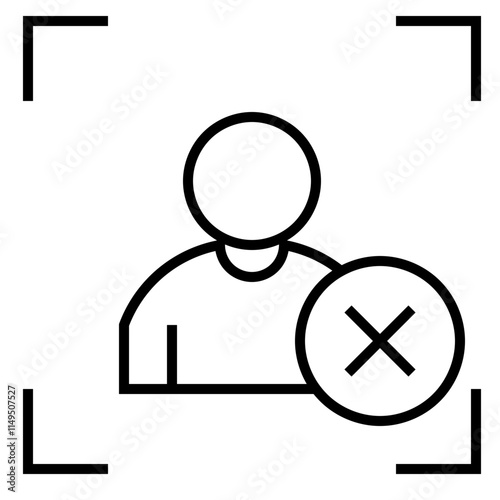 user icon rejected
