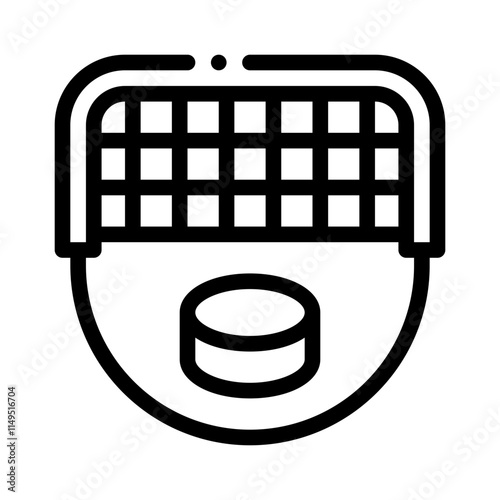 penalty line icon