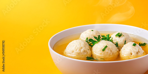 Delicious Matzo Ball Soup - Perfect Comfort Food for Fall photo