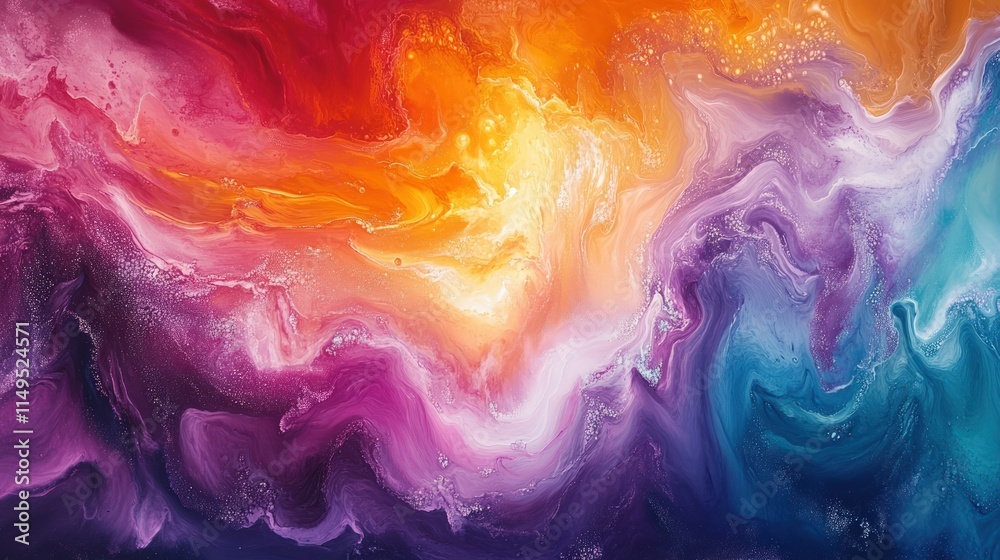 Fluid art, vibrant colors, swirling, abstract. Fluid art, vibrant colors, swirling, abstract.