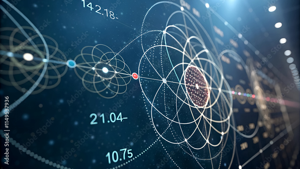 Secrets of the universe, frequency vibration and energy flow, tapping into unknown, science background, unconscious mind