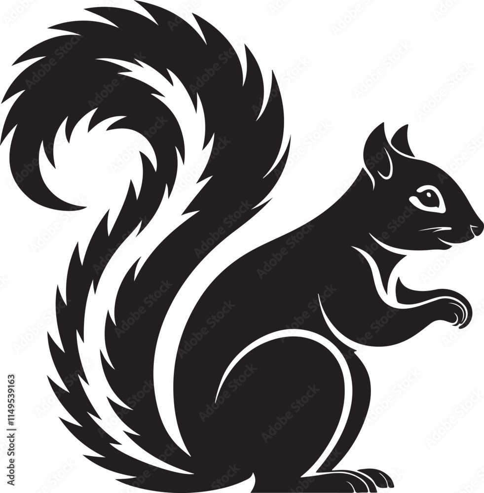 squirrel on a branch squirrel on a branch