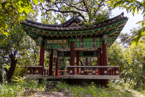 korean garden in the park