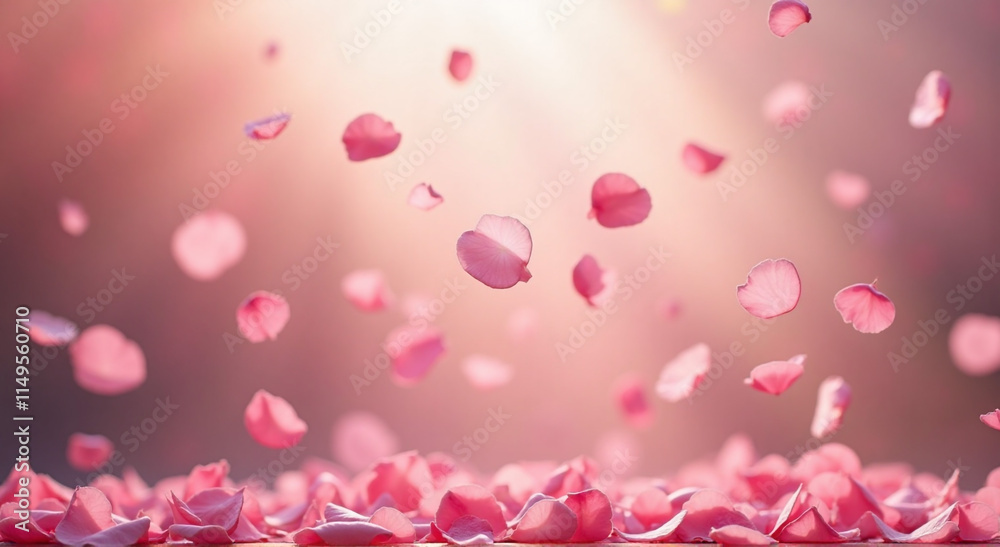 Obraz premium pink valentine background