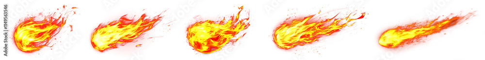 PNG Fire effect, element set on transparent background PNG Fire effect, element set on transparent background