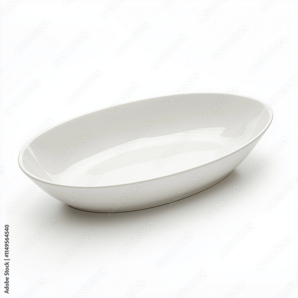 Enhanced Oval Porcelain Baker: Sleek, Glossy, and Glimmering Design Enhanced Oval Porcelain Baker: Sleek, Glossy, and Glimmering Design