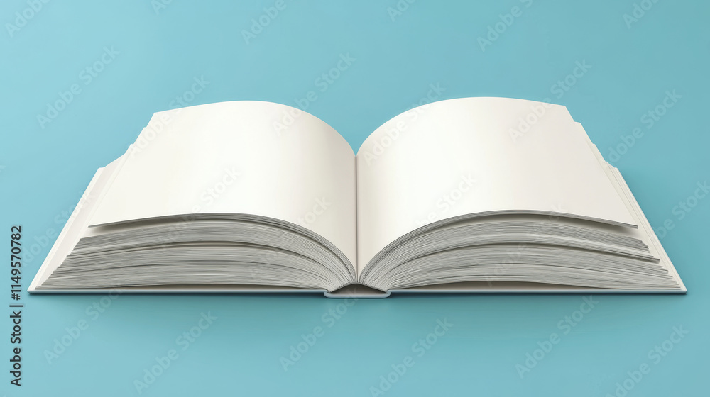 Template of blank paper book with white cover. Vector realistic mock up of 3d standing and lying closed catalog, big textbook, diary or dictionary with empty hardcover Template of blank paper book with white cover. Vector realistic mock up of 3d standing and lying closed catalog, big textbook, diary or dictionary with empty hardcover