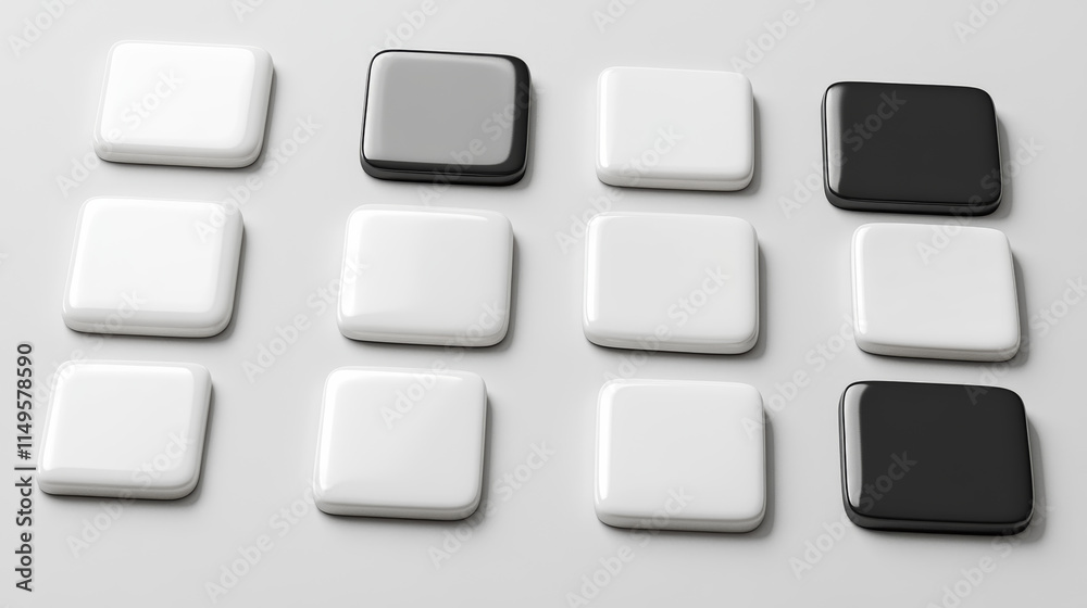 Square pin button mockups set isolated on background. Vector realistic illustration of blank badge front and back view with empty space for branding, fashion accessory, corporate promo souvenir Square pin button mockups set isolated on background. Vector realistic illustration of blank badge front and back view with empty space for branding, fashion accessory, corporate promo souvenir