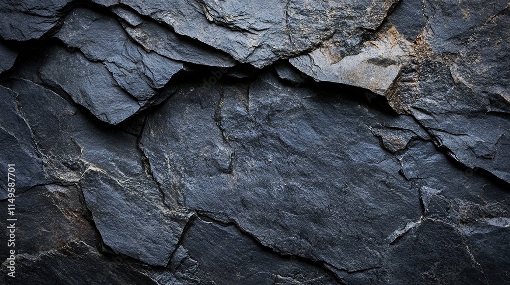Natural Rugged Slate Texture Background with Cracked Stone Layers, Ideal for Geological and Abstract Design Projects Natural Rugged Slate Texture Background with Cracked Stone Layers, Ideal for Geological and Abstract Design Projects