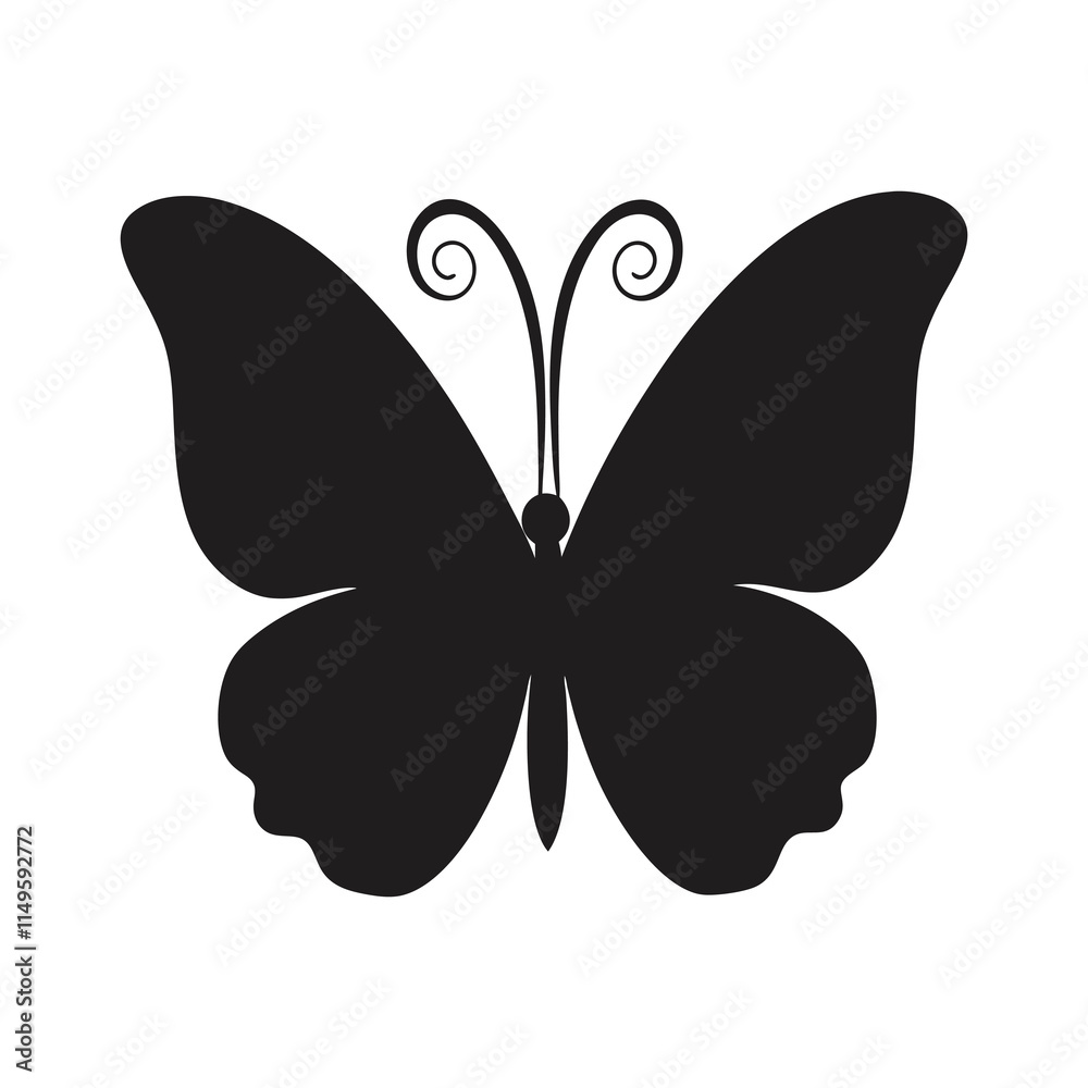 Butterfly Silhouette Vector butterfly figure Butterfly Silhouette Vector butterfly figure