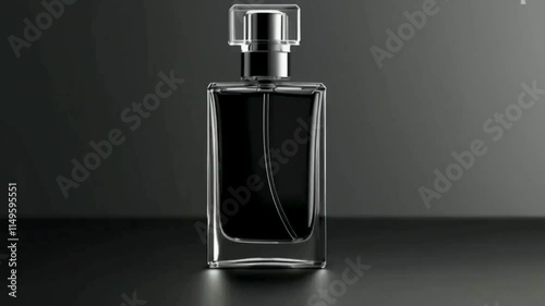 Black Perfume Bottle

