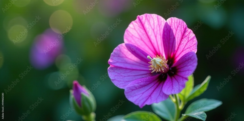 Purple Ipomoea flower buds fully open to reveal intricate details, ipomoea, purple, floral Purple Ipomoea flower buds fully open to reveal intricate details, ipomoea, purple, floral