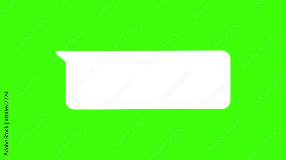 set of bubble chat message on green screen.
collection of chat bubbles or messages 4k bouncy animated bubble message. chroma key set of bubble chat message on green screen.
collection of chat bubbles or messages 4k bouncy animated bubble message. chroma key