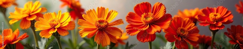 Dried marigold and red lip color side by side, entwined, petals, whimsical Dried marigold and red lip color side by side, entwined, petals, whimsical