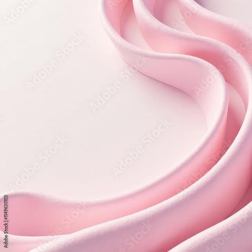 Gentle swirl of pale pink and white on a clean surface, swirled, simple, pale pink