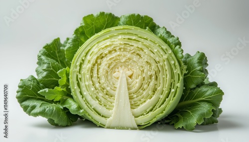 Photo of cabbage with fresh looking water droplets, contains lots of vitamins for health photo