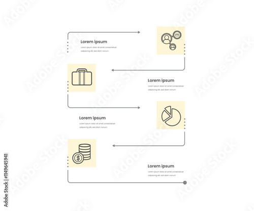 Timeline Creator infographic template. 5 Step timeline journey, calendar Flat simple infographics design template. presentation graph. Business concept with 5 options, gantt vector illustration.