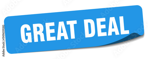 GREAT DEAL sticker