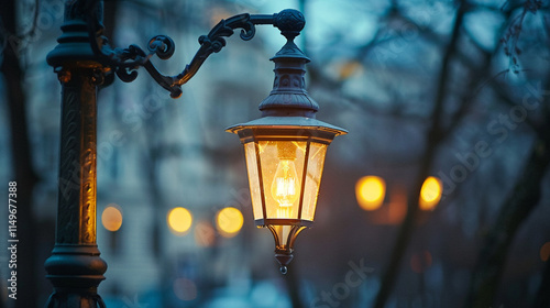 old street lantern