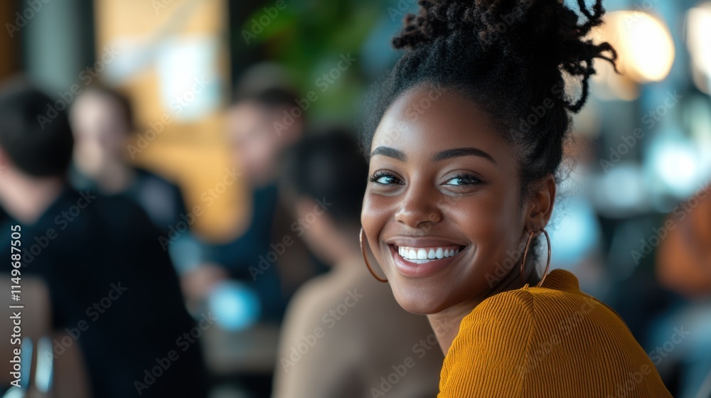 The Smiling Young Woman