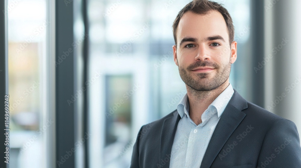 A professional man in formal attire stands confidently in a modern office setting, showcasing a mix of style and professionalism. A professional man in formal attire stands confidently in a modern office setting, showcasing a mix of style and professionalism.