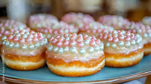 Pastel Donut Illustration: Delectable Sweet Treat