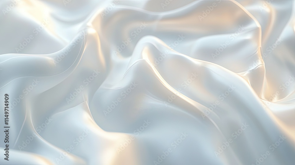 Obraz premium Subtle abstract white background with gradient lighting, perfect for elegant and clean designs.