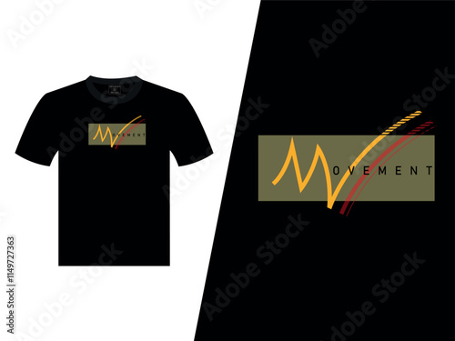 Movement Vector T-Shirt Design