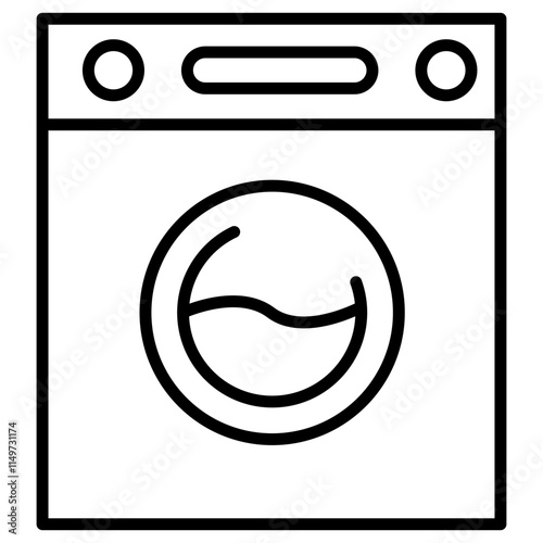 Laundry Machine Icon