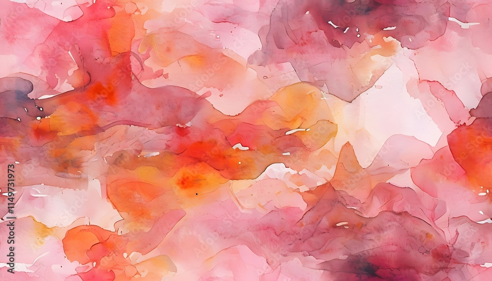 Fototapeta premium Vibrant Overlapping Warm Hues