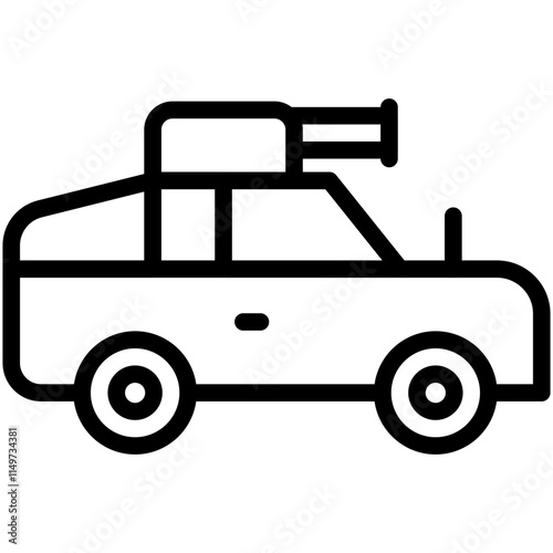 Army Car Icon