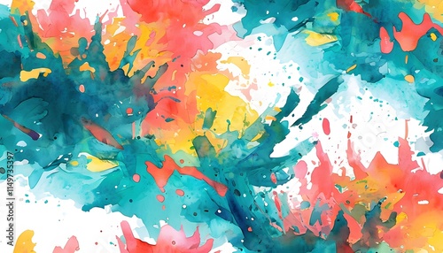 Tropical Watercolor Vibrance