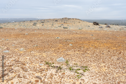 A moraine formed by the Ice Age. Vardø, Finnmark, Northern Norway