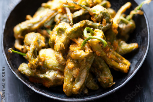 Obraz na płótnie spanish padron peppers w salonie